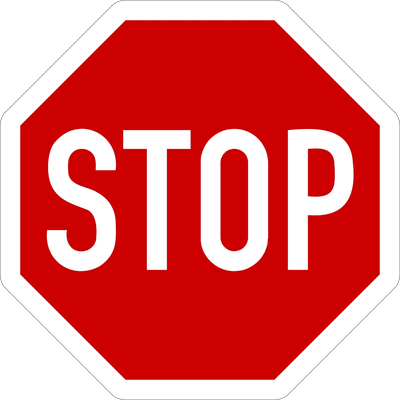 Stop-Schild